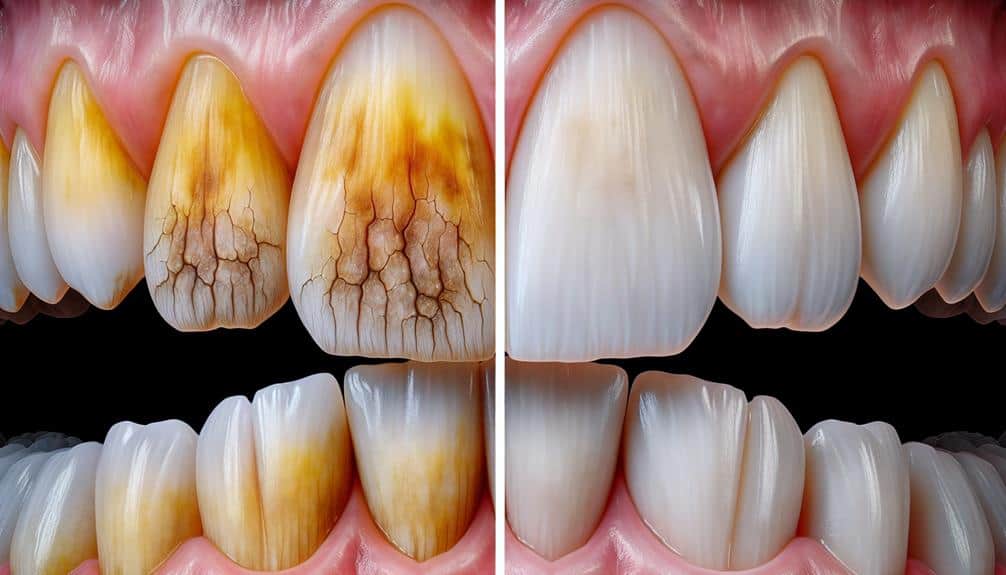 Aging Teeth Stains Removal