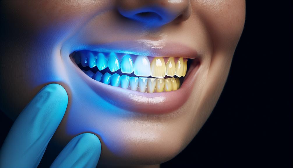 blue light teeth whitening