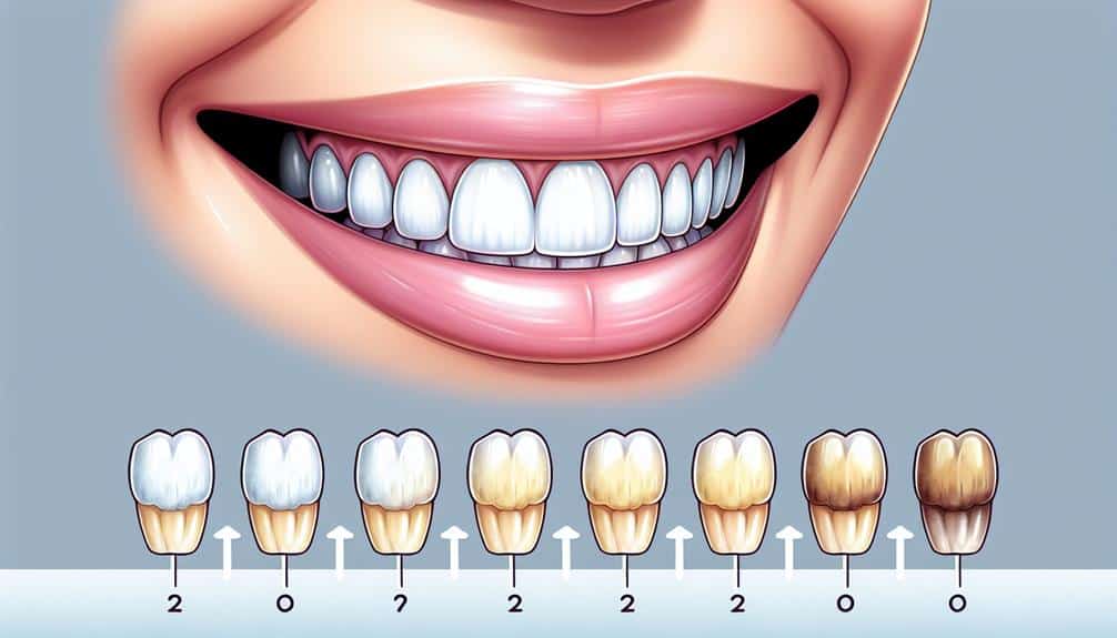 natural tooth enamel wear