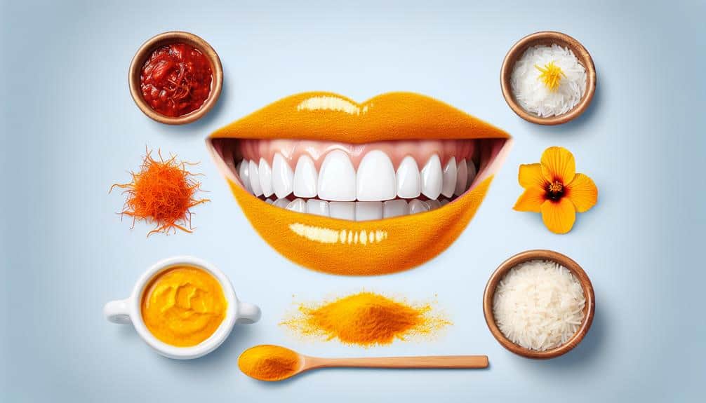 saffron teeth discoloration causes