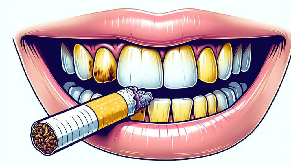 Smoking Stains Teeth Removal