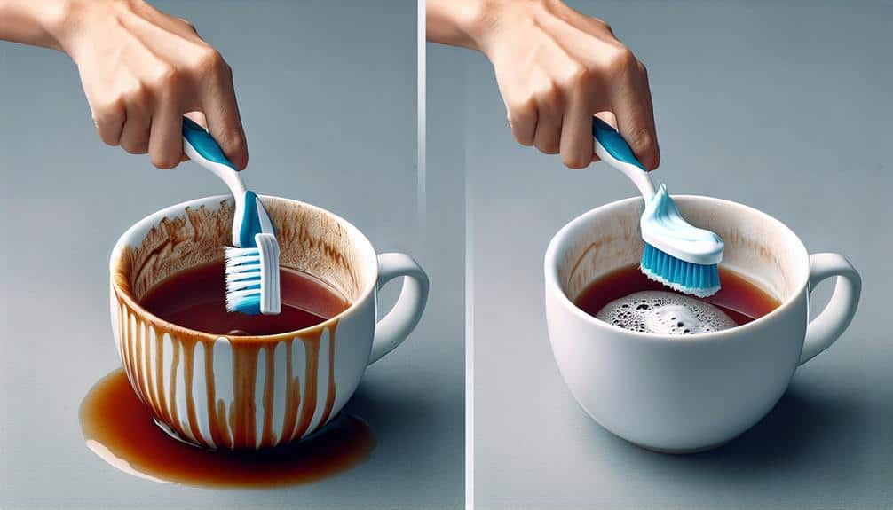 tea stains toothpaste remedy