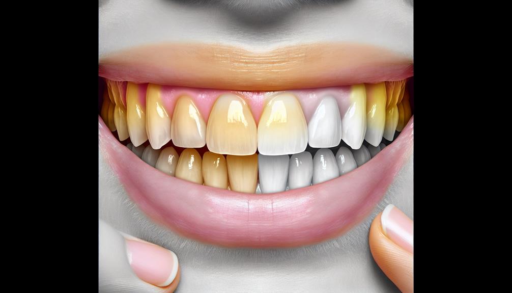 teeth whitening and aging