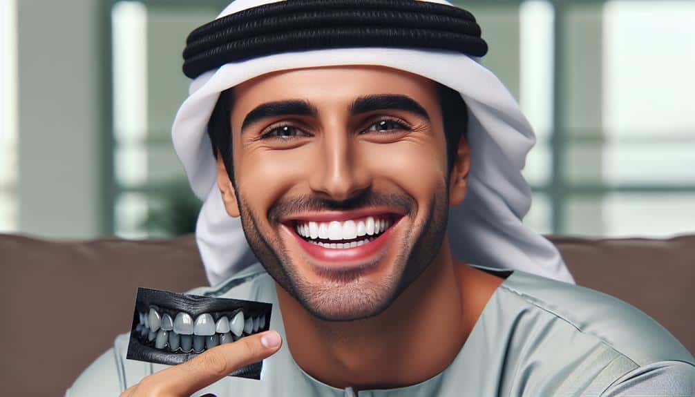 whiten teeth with charcoal