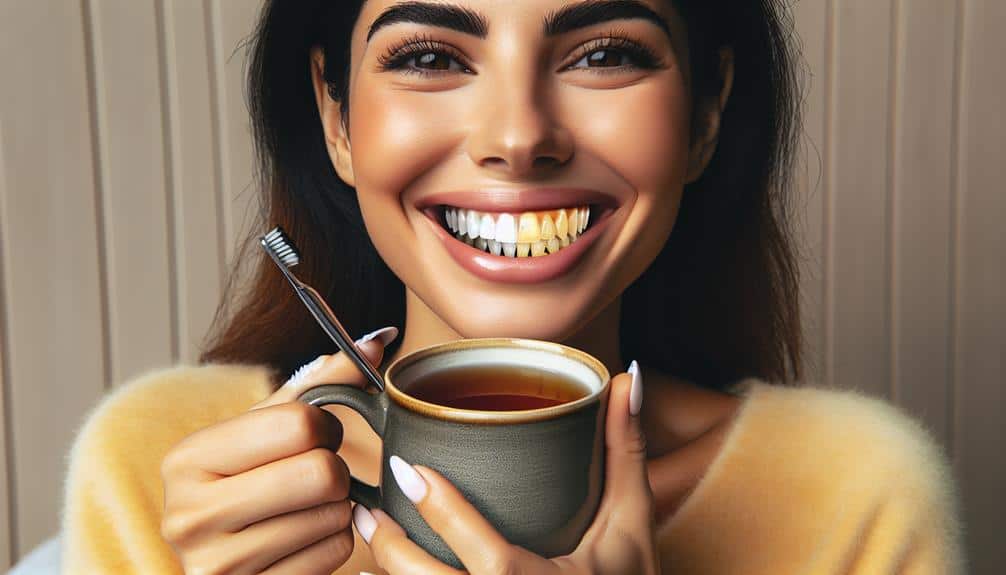 whiten teeth with tea