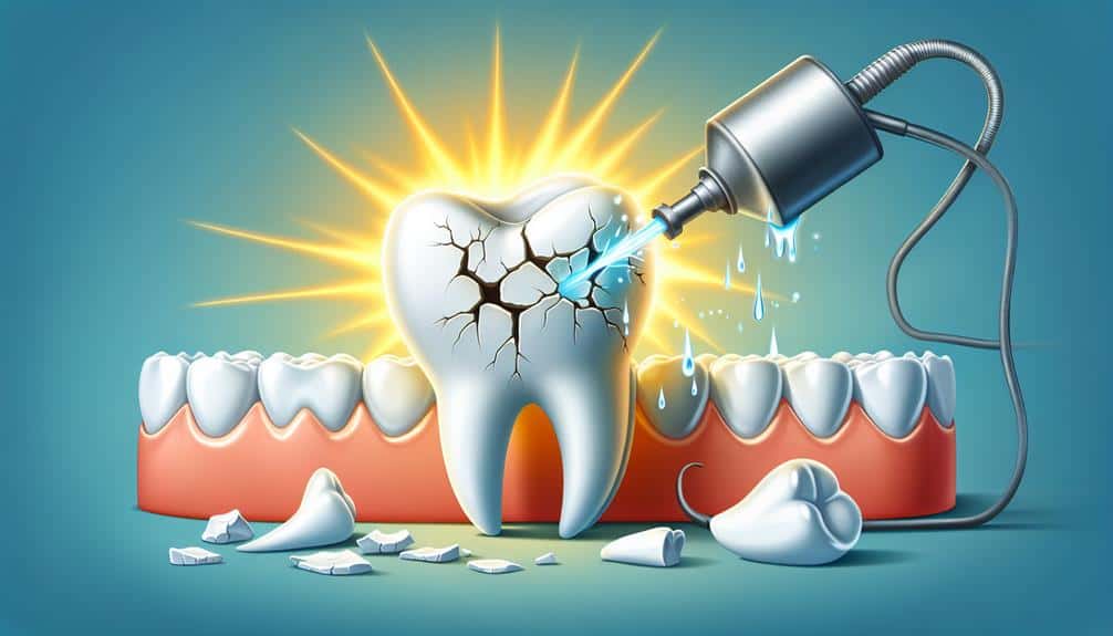 whitening damaged teeth risks