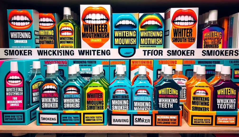 whitening mouthwashes for smokers