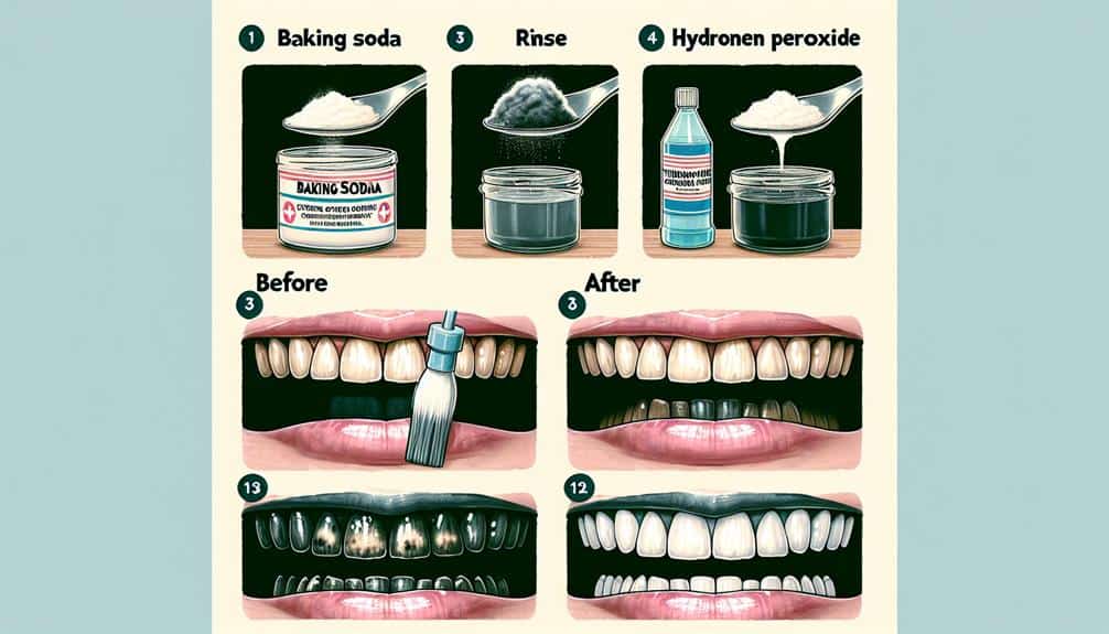 whitening tetracycline stained teeth at home