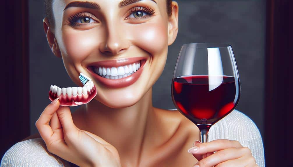 Wine Stained Teeth Whitening Kits