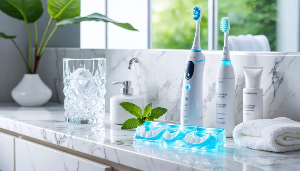at home whitening methods overview