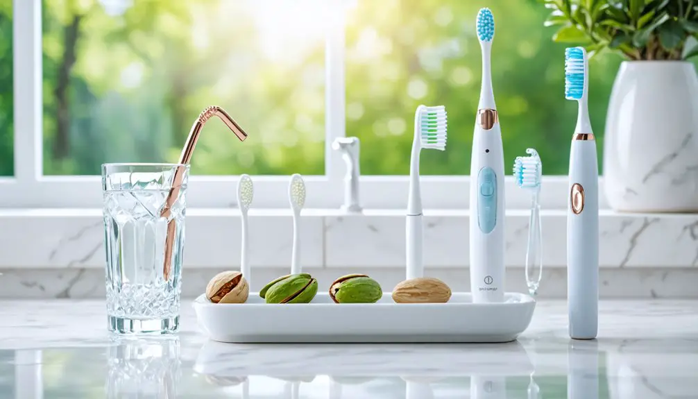 avoiding pistachio teeth stains