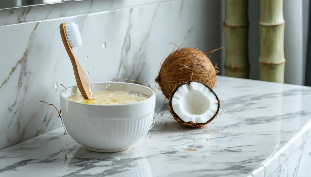 coconut oil teeth whitening guide