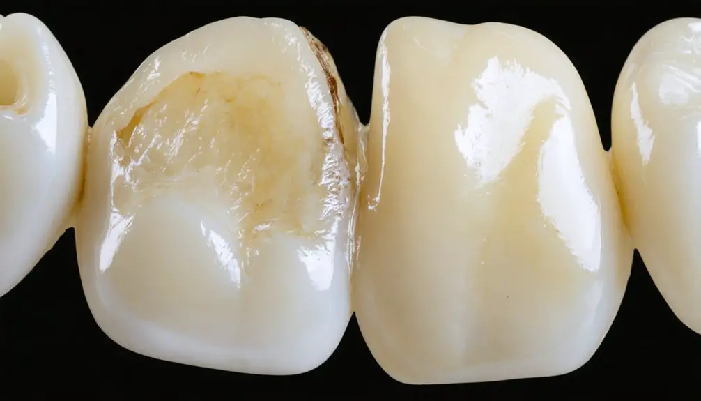 dental work impacts whitening