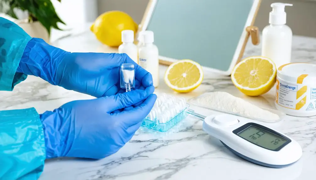 diy teeth whitening precautions