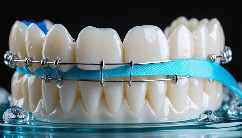 fluoride protects braced teeth
