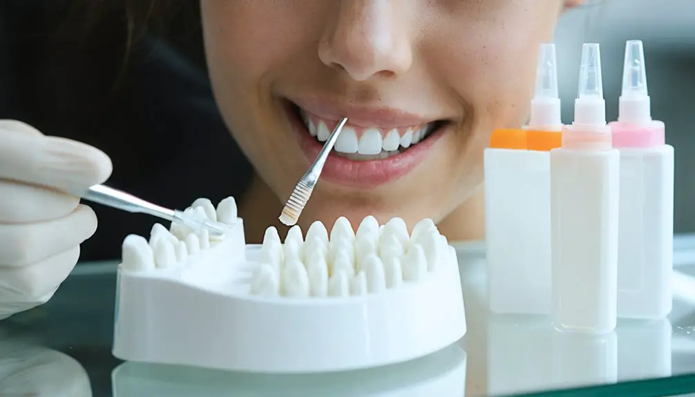 gum care during whitening