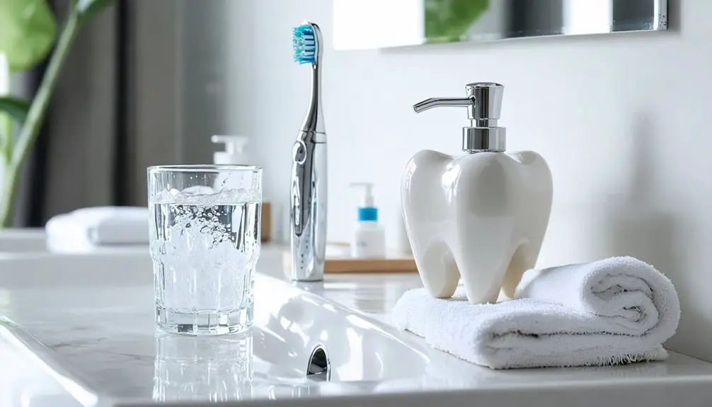 hydration enhances dental brightness