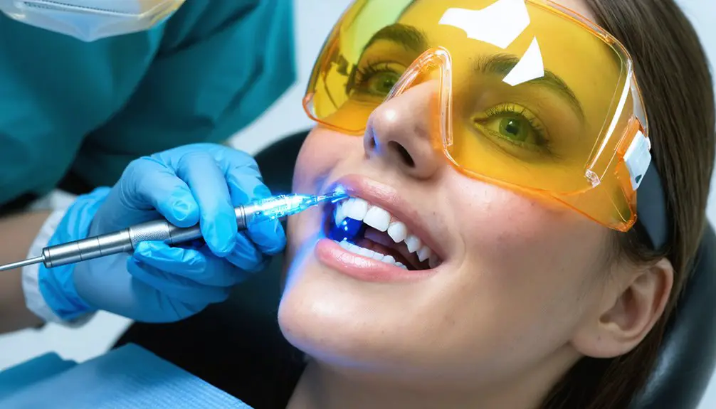 light activated teeth whitening