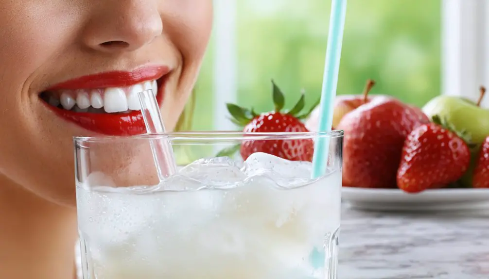 maintain whitening with care