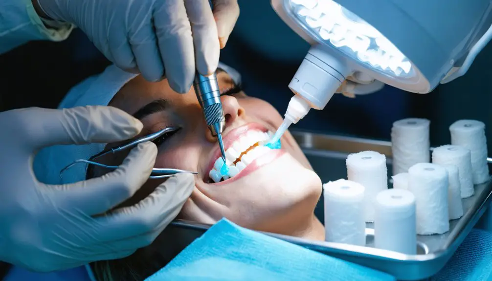 managing whitening side effects