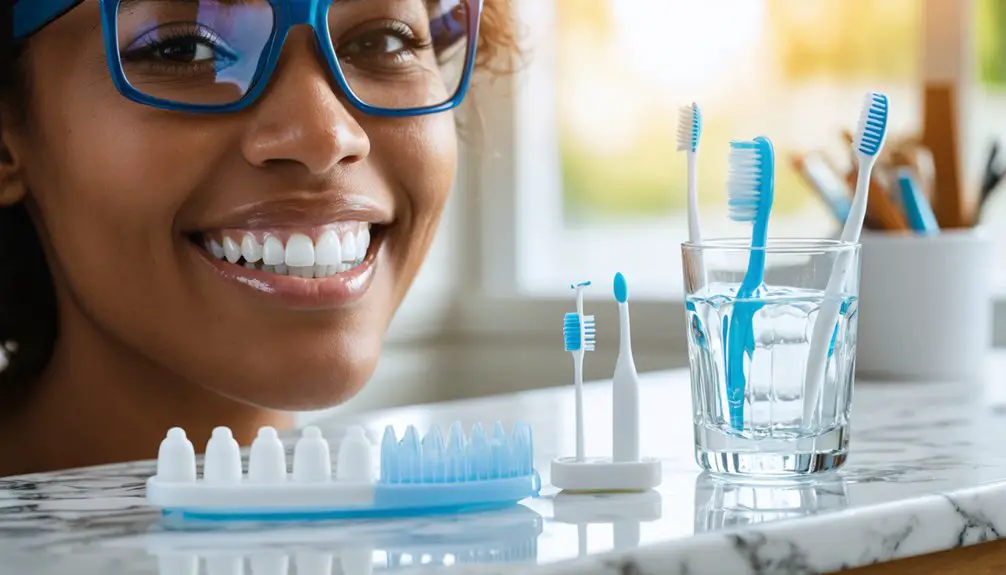 minimize teeth whitening risks