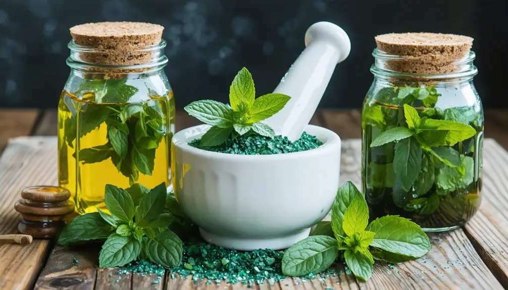 mint leaves diy remedies