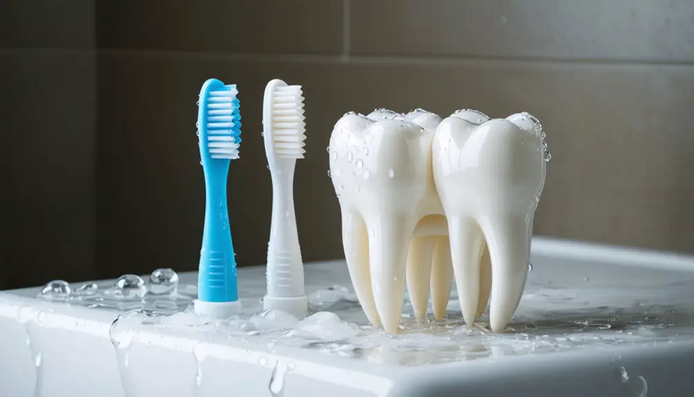 plaque removal with toothpaste