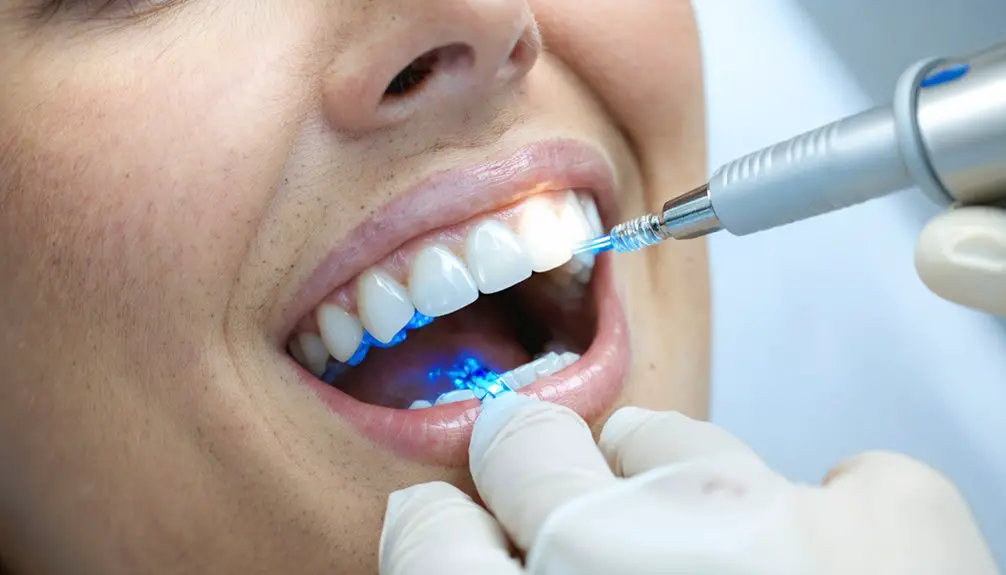 precision laser teeth whitening