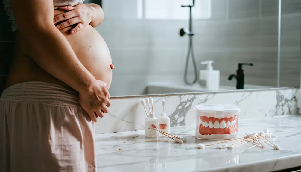 pregnancy and teeth whitening risks