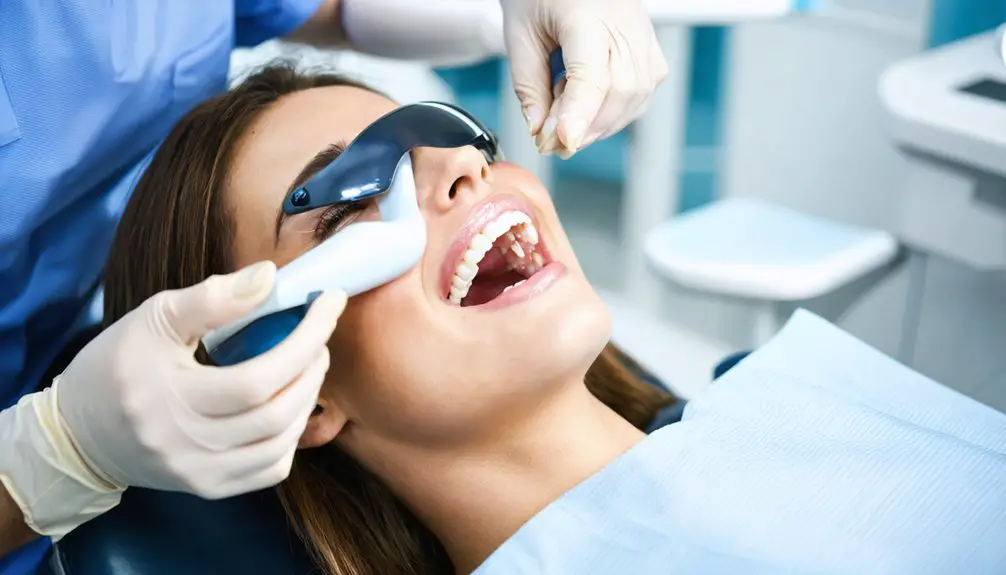 professional teeth whitening safety