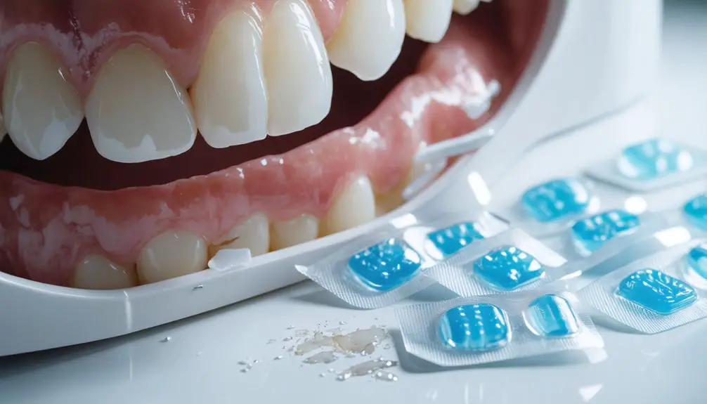professional vs at home whitening