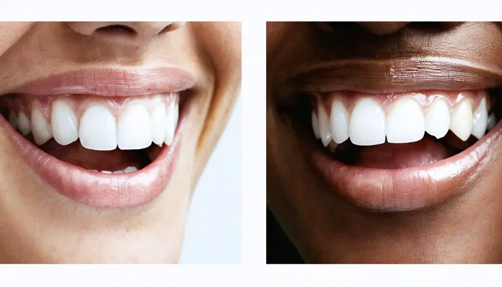quick vs gradual whitening