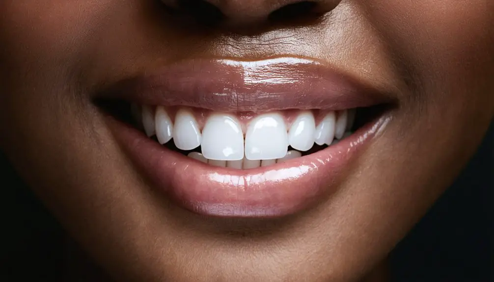 radiant smile through whitening