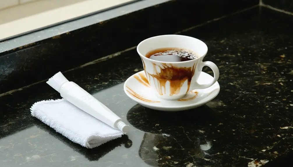 remove tea stains easily