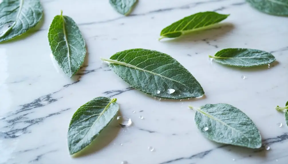 sage leaves for whitening