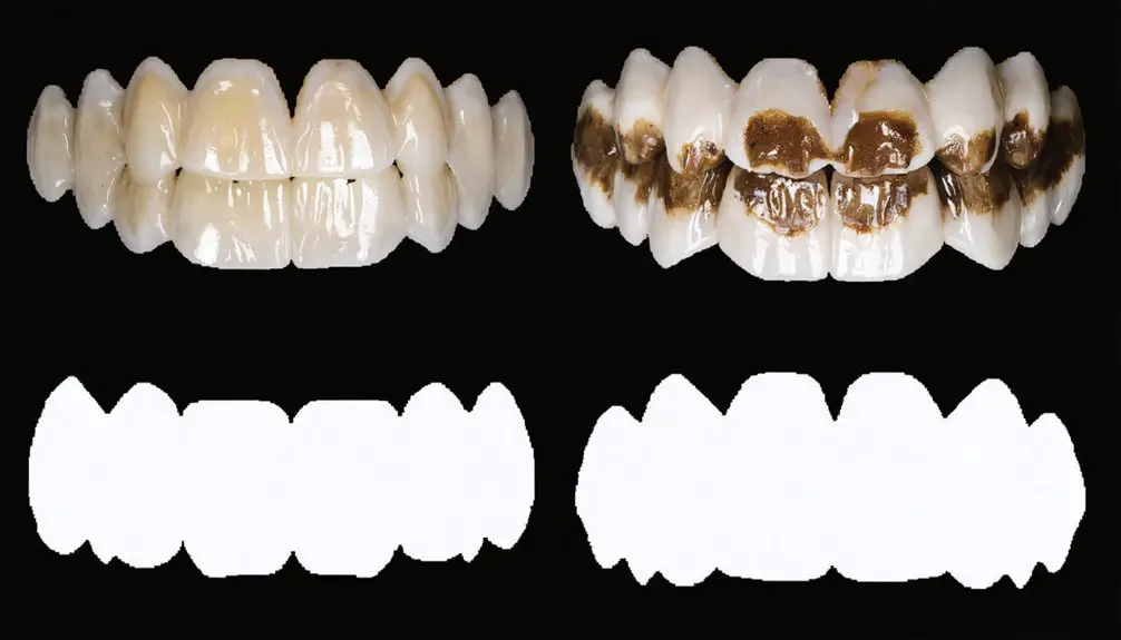 environmental vs genetic discoloration