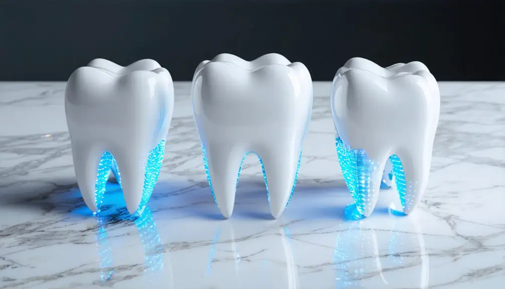 laser whitening enamel protection