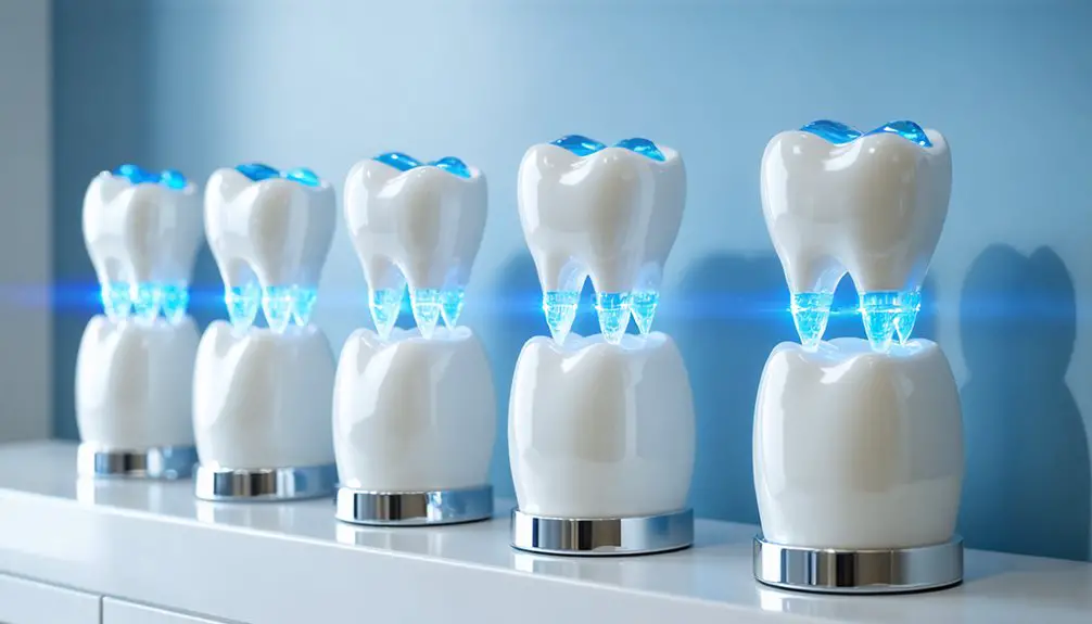 laser whitening for braces