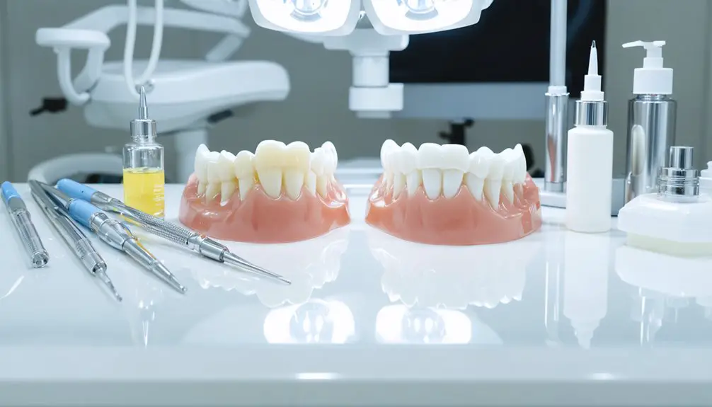 laser whitening preparation and care