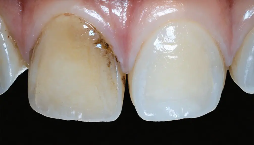 long term tooth discoloration management