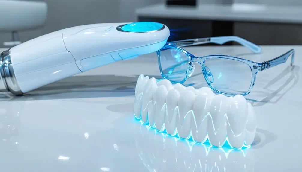 painless laser teeth whitening