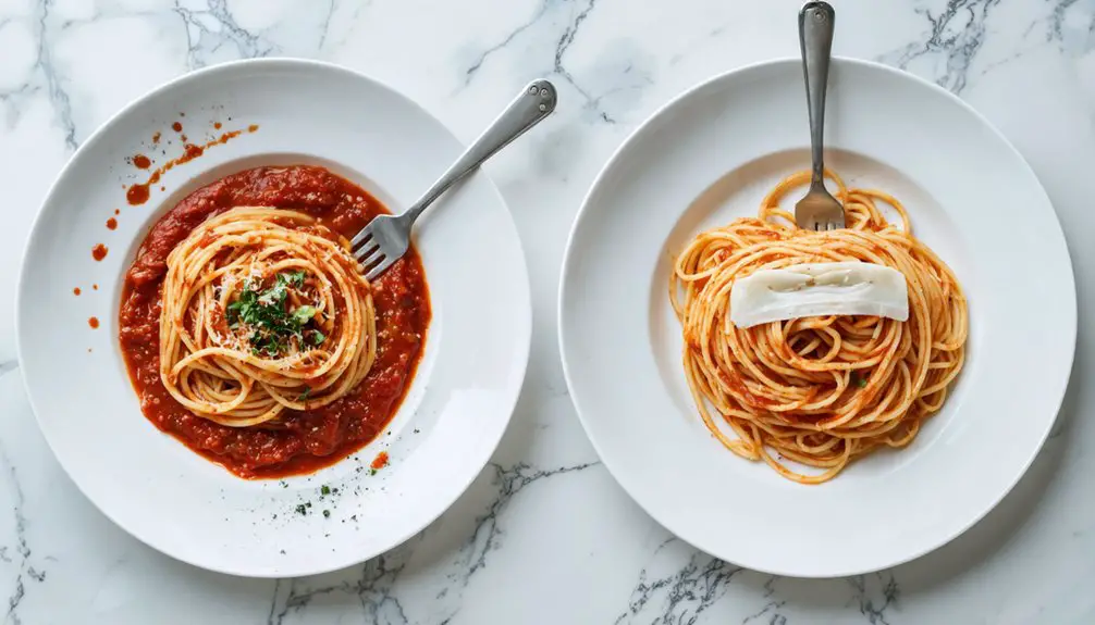 prevent tomato sauce stains