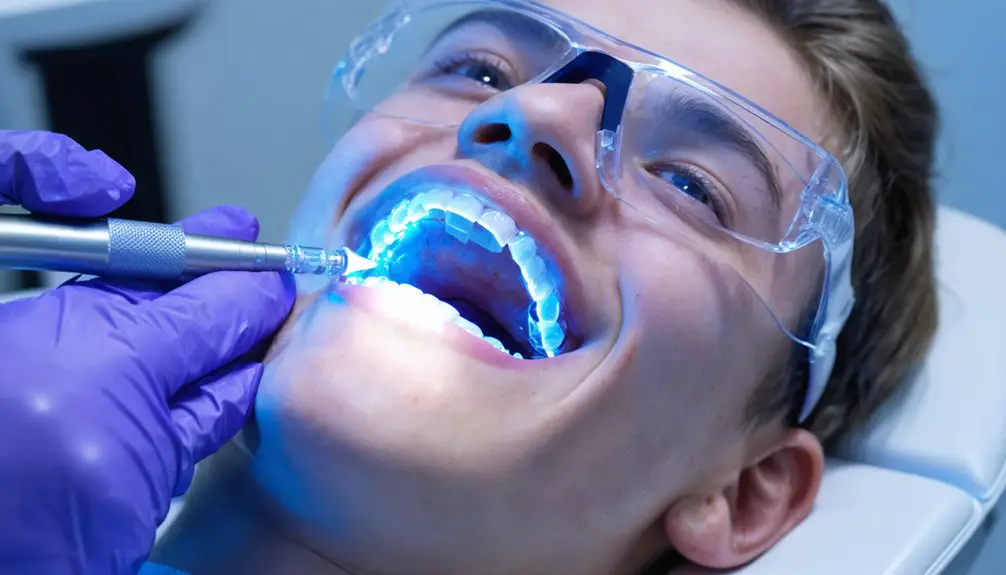 teeth whitening process explained