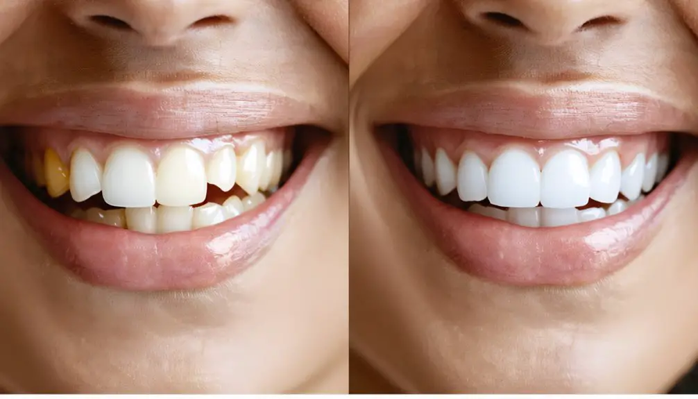 whitening results require maintenance