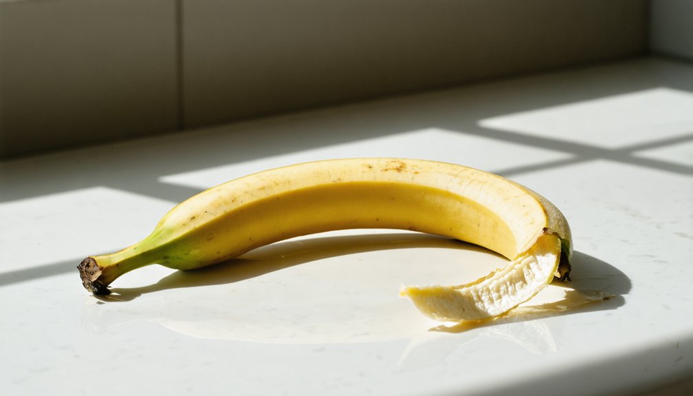 banana peel teeth whitening method