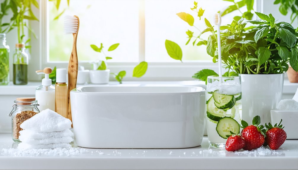 brighten sensitive tooth enamel