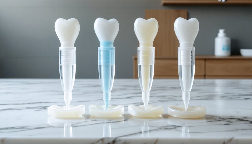 consistent teeth whitening regimen