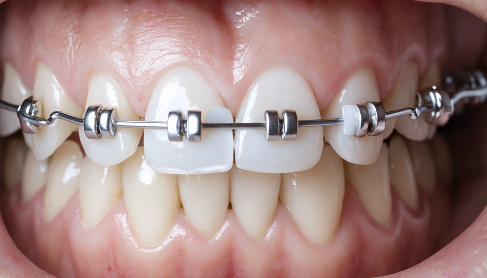 consult orthodontist before whitening