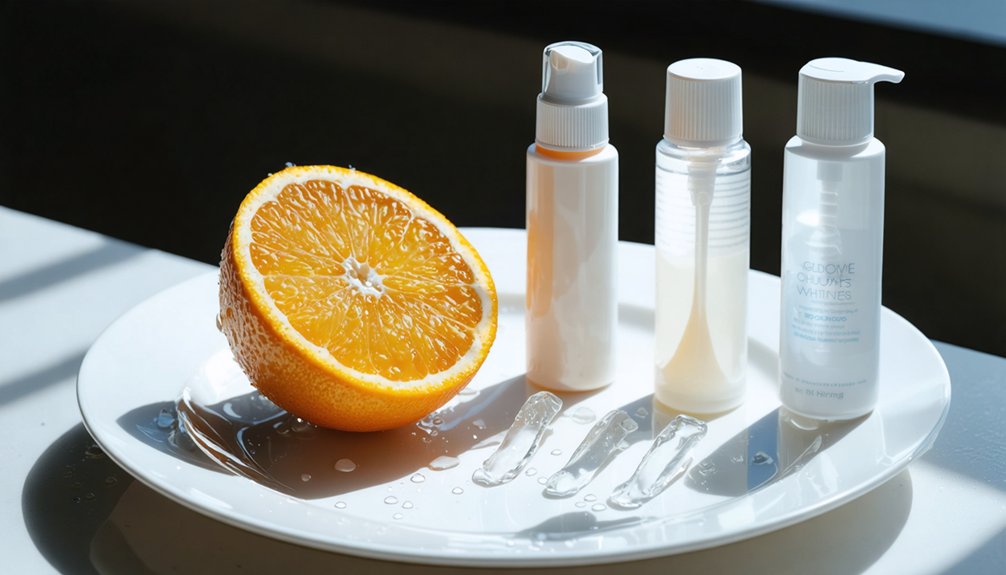natural vs commercial whitening