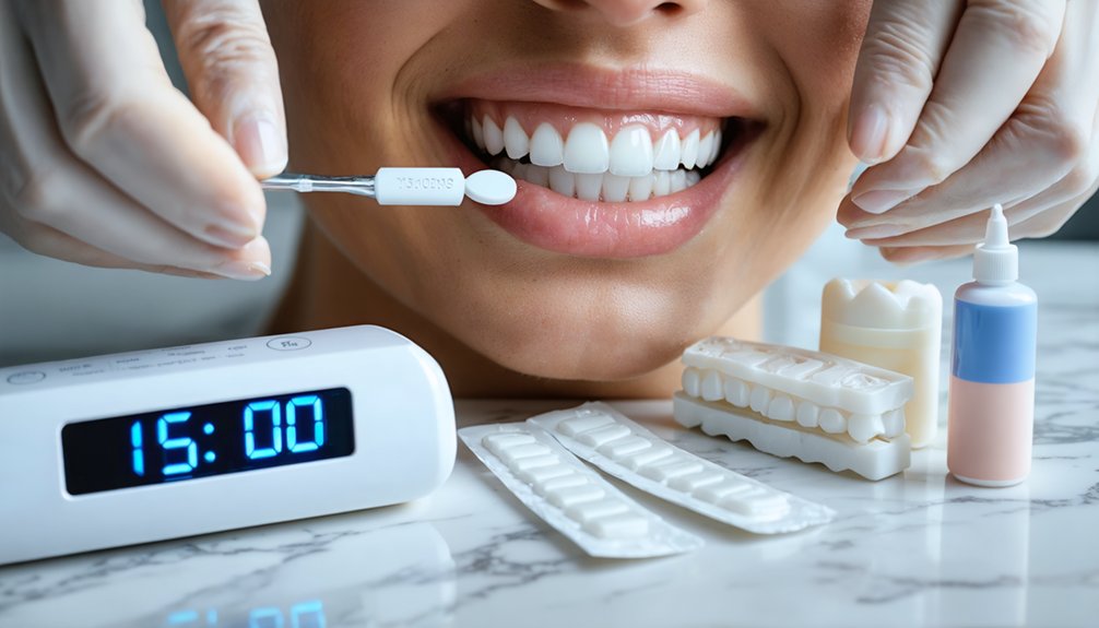 sensitivity management during whitening